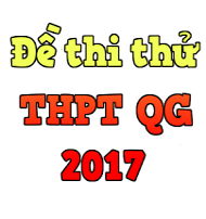 Đề thi thử THPT Quốc gia 2017 môn toán – Phần 3 1