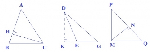 Giải bài hình tam giác - Toán 5 trang 85 - 86