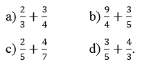 Bài Phép cộng phân số (tiếp theo) 1