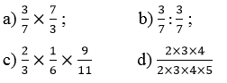 Bài Ôn tập về các phép tính với phân số (tiếp theo) 5