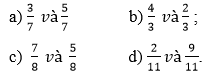 Bài So sánh hai phân số cùng mẫu số 1