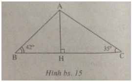 Bài 4. Một số hệ thức về cạnh và góc trong tam giác vuông – giải bài 4.1 -> 4.8 – Sách bài tập Toán 9 tập 1