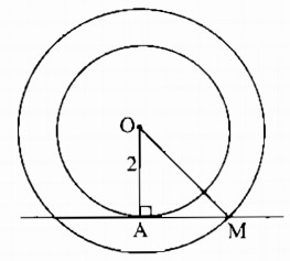 Bài 4 Vị trí tương đối của đường thẳng và đường tròn - Sách bài tập Toán 9 tập 1