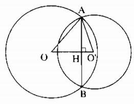 Bài 7 Vị trí tương đối của hai đường tròn - Sách bài tập Toán 9 tập 1