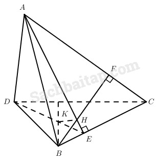 Bài 3. Đường thẳng vuông góc với mặt phẳng – Giải SBT Hình học 11 nâng cao