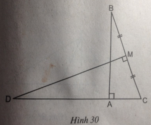 Bài 8: Các trường hợp đồng dạng của tam giác vuông – Chương 3 Hình học SBT Toán 8