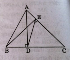 Ôn tập chương 3 hình học – Tam giác đồng dạng - SBT Toán 8