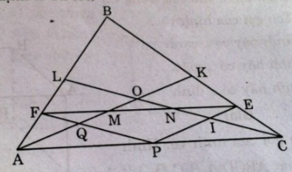 Ôn tập chương 3 hình học – Tam giác đồng dạng - SBT Toán 8