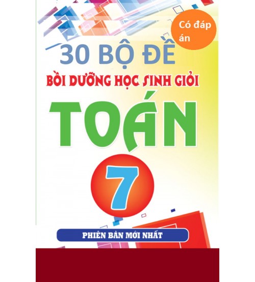 30 bộ đề thi học sinh giỏi toán 7 (có đáp án) 1