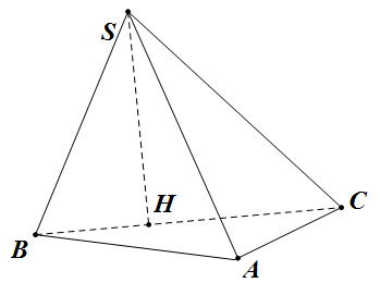 Đề bài: Cho hình chóp tam giác $S.ABC$ đáy là tam giác vuông $ABC$ tại $A$ và $AB=3a, BC=4a$. Biết rằng mặt phẳng $(SBC)$ vuông góc với $(ABC)$. Giả sử $SB=2asqrt{3}$ và $widehat{SBC}=30^0$.Tìm thể tích hình chóp $S.ABC$. 1