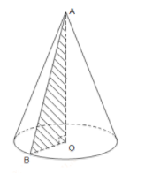 Gọi (r,l,h ) lần lượt là bán kính đáy, độ dài đường sinh và chiều cao của hình nón. Chọn mệnh đề đúng: 1