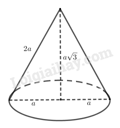 Cho một hình nón với thiết diện qua trục là một tam giác đều cạnh 2a có diện tích xung quanh là S1 và một mặt cầu có đường kính bằng chiều cao hình nón có diện tích S2. Khi đó hệ thức giữa S1 và S2 là: 1