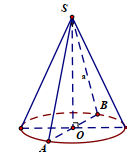 Thiết  diện  qua  trục  của  một  hình  nón  là  một  tam  giác  vuông  cân  có  cạnh góc vuông bằng a. Diện tích xung quanh của hình nón là
  1