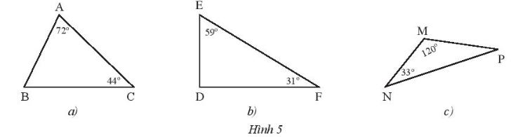 Solving Exercise 1: Angles and sides of a triangle (C8 Math 7 Horizons)