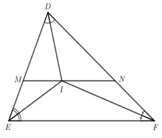 Giải bài tập Bài 9: Tính chất ba đường phân giác của tam giác (C8 Toán 7 Chân trời)