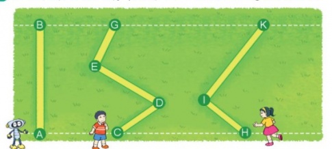 Giải SGK Kết nối tri thức – Toán 2 – Bài: Đường gấp khúc. Hình tứ giác 6
