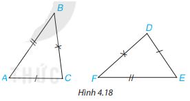 Giải bài tập Bài 13: Hai tam giác bằng nhau. Trường hợp bằng nhau thứ nhất của tam giác (C4 Toán 7 Kết nối) 1