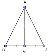 Giải bài tập Bài 16: Tam giác cân. Đường trung trực của đoạn thẳng (C4 Toán 7 Kết nối) 2