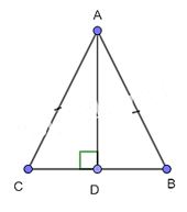 Giải bài tập Bài 16: Tam giác cân. Đường trung trực của đoạn thẳng (C4 Toán 7 Kết nối) 6