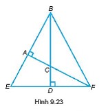 Giải SBT Bài 35 Sự đồng quy của ba đường trung trực, ba đường cao trong một tam giác (Chương 9 SBT Toán 7 Kết nối)