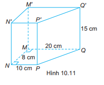 Giải SBT Bài 37 Hình lăng trụ đứng tam giác và hình lăng trụ đứng tứ giác (Chương 10 SBT Toán 7 Kết nối)
