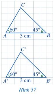 Giải bài 6 Trường hợp bằng nhau thứ ba của tam giác góc - cạnh - góc - Chương 7 Toán 7 Cánh diều 3