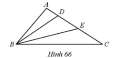 Giải SBT bài 2 Quan hệ giữa góc và cạnh đối diện, bất đẳng thức tam giác - Chương 7 SBT Toán 7 Cánh diều 2