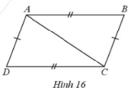 Giải SBT bài 4 Trường hợp bằng nhau thứ nhất của tam giác cạnh - cạnh - cạnh - Chương 7 SBT Toán 7 Cánh diều 3