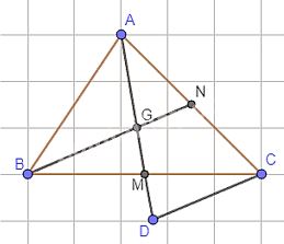 Giải bài 10 Tính chất ba đường trung tuyến của tam giác - Chương 7 Toán 7 Cánh diều 9
