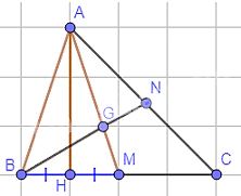 Giải bài 10 Tính chất ba đường trung tuyến của tam giác - Chương 7 Toán 7 Cánh diều 10