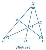 Giải bài 11 Tính chất ba đường phân giác của tam giác - Chương 7 Toán 7 Cánh diều 4