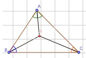 Giải bài 11 Tính chất ba đường phân giác của tam giác - Chương 7 Toán 7 Cánh diều 8