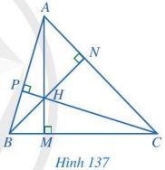 Giải bài 13 Tính chất ba đường cao của tam giác - Chương 7 Toán 7 Cánh diều 4