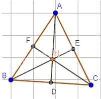 Giải bài 13 Tính chất ba đường cao của tam giác - Chương 7 Toán 7 Cánh diều 6