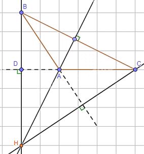 Giải bài 13 Tính chất ba đường cao của tam giác - Chương 7 Toán 7 Cánh diều 10