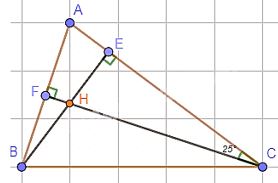 Giải bài 13 Tính chất ba đường cao của tam giác - Chương 7 Toán 7 Cánh diều 11