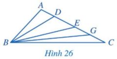 Giải bài 2 Quan hệ giữa góc và cạnh đối diện, bất đẳng thức tam giác - Chương 7 Toán 7 Cánh diều 14