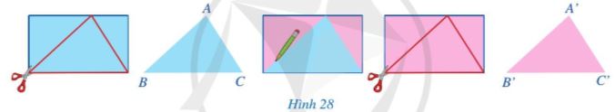 Giải bài 3 Hai tam giác bằng nhau - Chương 7 Toán 7 Cánh diều 2