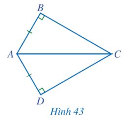 Giải bài 4 Trường hợp bằng nhau thứ nhất của tam giác cạnh - cạnh - cạnh - Chương 7 Toán 7 Cánh diều 6