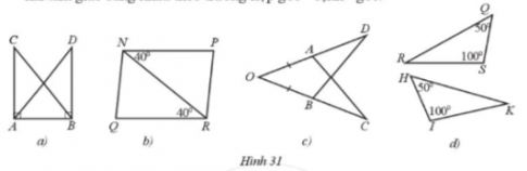 Giải SBT bài 6 Trường hợp bằng nhau thứ ba của tam giác góc - cạnh - góc - Chương 7 SBT Toán 7 Cánh diều 1
