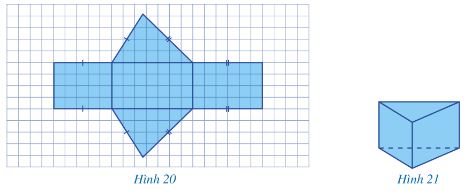 Giải bài tập Bài 2 Hình lăng trụ đứng tam giác, hình lăng trụ đứng tứ giác (Chương 3 Toán 7 Cánh diều) 2