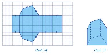 Giải bài tập Bài 2 Hình lăng trụ đứng tam giác, hình lăng trụ đứng tứ giác (Chương 3 Toán 7 Cánh diều) 5