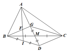 Giải SBT bài 10 Tính chất ba đường trung tuyến của tam giác - Chương 7 SBT Toán 7 Cánh diều 2