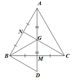 Giải SBT bài 10 Tính chất ba đường trung tuyến của tam giác - Chương 7 SBT Toán 7 Cánh diều 4