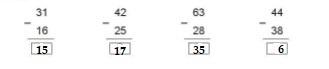 Giải SGK - [Sách cánh diều] Giải toán 2 tập 1bài: Phép trừ (có nhớ) trong phạm vi 100 - Toán lớp 2 - Cánh Diều 2