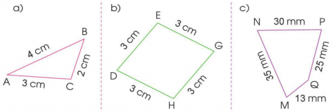 Bài: Chu vi hình tam giác. Chu vi hình tứ giác - SGK Cánh Diều 1