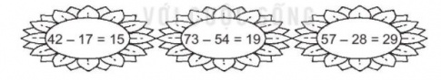 Bài 23: Phép trừ (có nhớ) số có hai chữ số cho số có hai chữ số - Giải VBT Toán 2 - Sách Kết nối 3