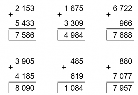 Giải bài Phép cộng các số trong phạm vi 100 000 | Giải toán 3 tập 2 chân trời sáng tạo 1