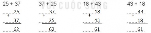 Bài 20: Phép cộng (có nhớ) số có hai chữ số với số có hai chữ số - Giải VBT Toán 2 - Sách Kết nối 13