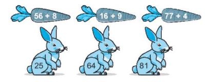 Bài 19: Phép cộng (có nhớ) số có hai chữ số với số có một chữ số - Giải VBT Toán 2 - Sách Kết nối 6